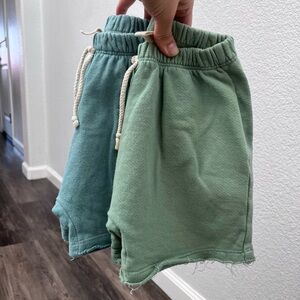 CocoKnot Blue and Green Shorts